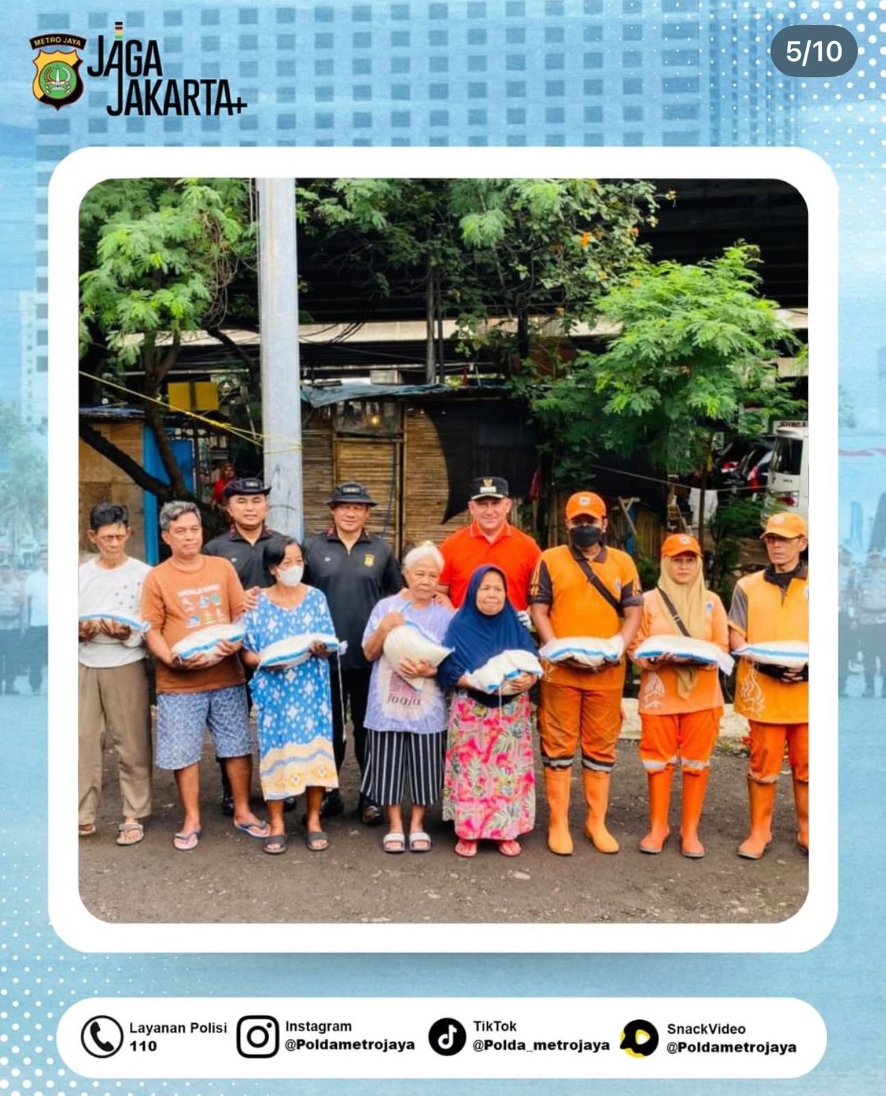 Gerakan “Bang Jasri” Digelar, Kapolda Metro Jaya Ajak Warga Jadikan Bersih Lingkungan sebagai Budaya